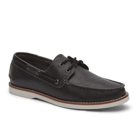 Boyfriend Moc Toe Topstitched Classic Boat Shoes - Picture 1 of 1